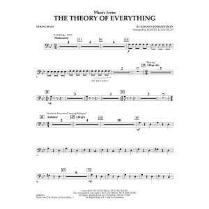 Music from "The Theory of Everything" - String Bass